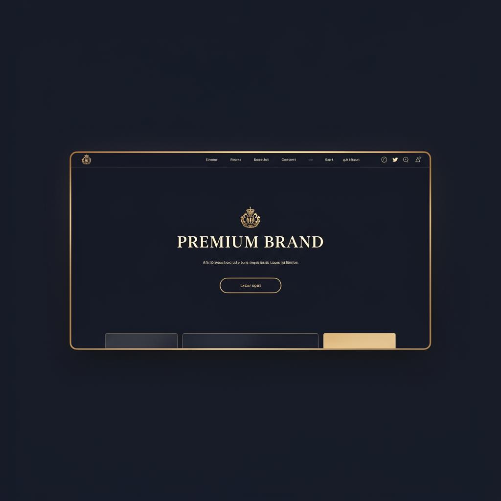 Luxury Brand Website
